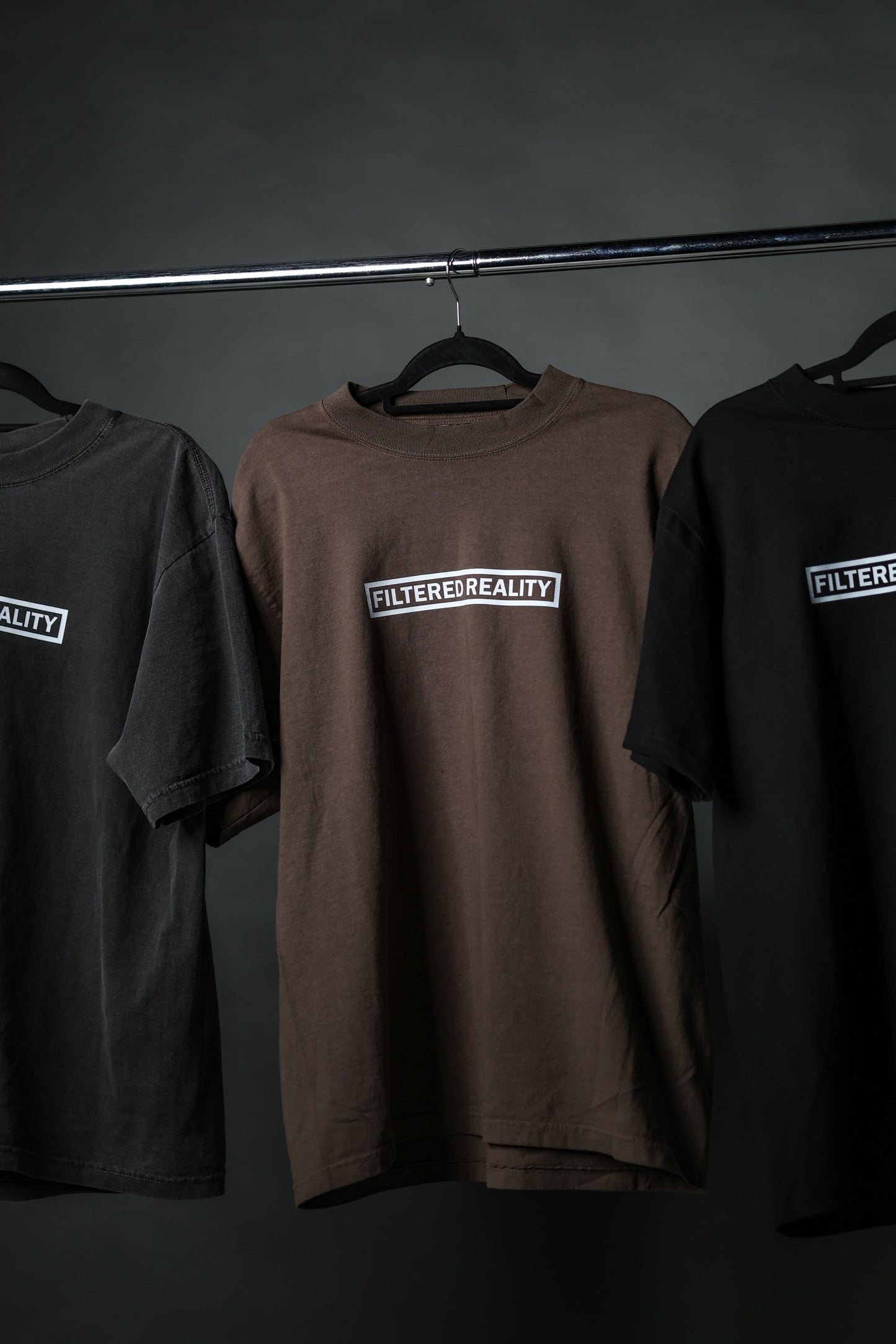 SHORT SLEEVE BROWN T-SHIRT