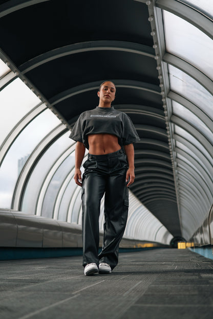 SHORT SLEEVE GRAY T-SHIRT