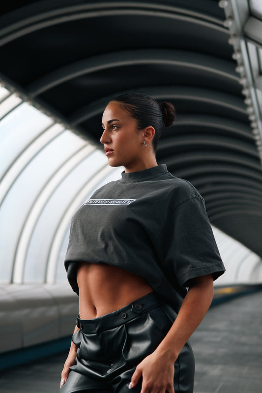 SHORT SLEEVE GRAY T-SHIRT